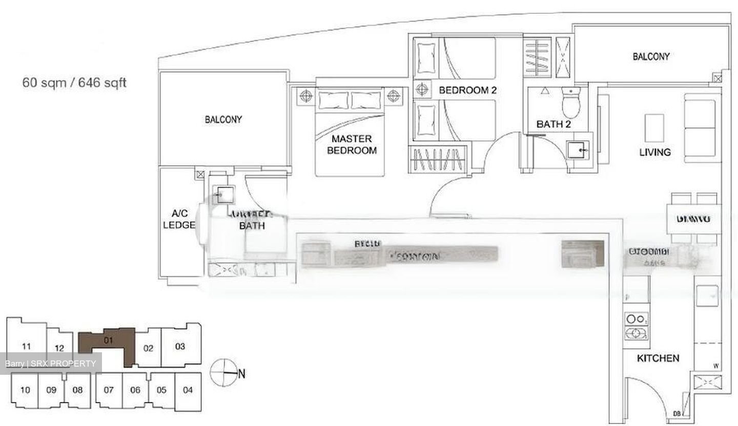 Rezi 3Two (D14), Apartment #481485301